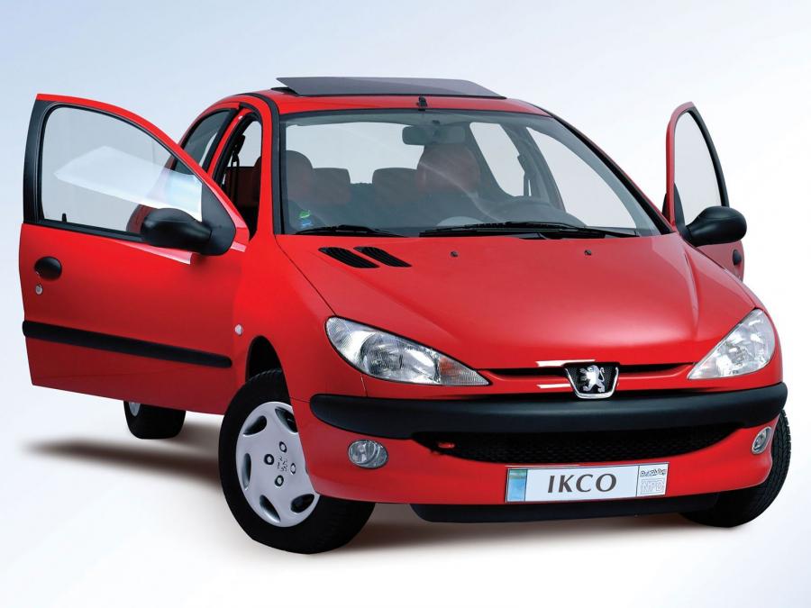  Peugeot 206 (IR) 2001 года  (фото 3 из 5)